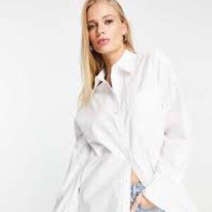 & Other Stories Oversized White Shirt